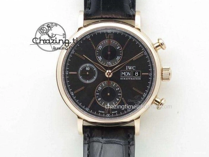 MIROTIME 0116 Supportive Big Pilot IW501008 “Boutique London” SS ZF Best Edition Blue Dial on Blue Leather Strap A 7106